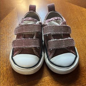 Pink Glitter Toddler Converse